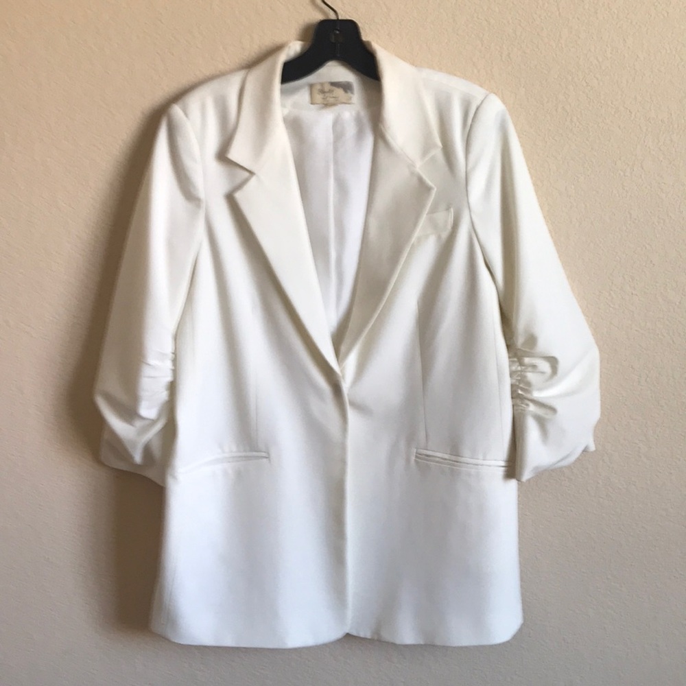 Elizabeth and James blazer